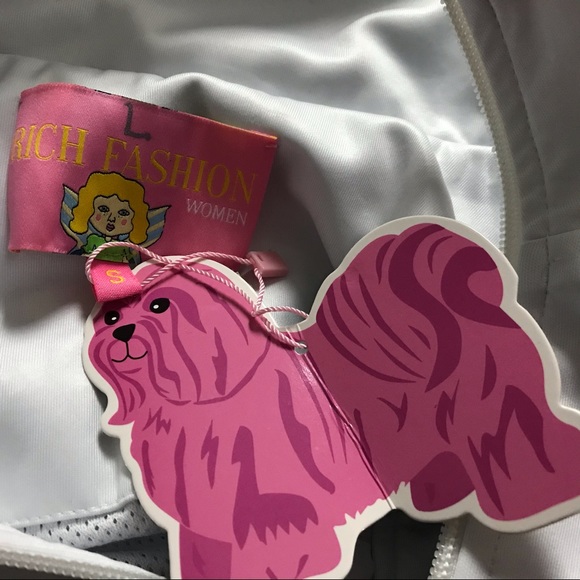 Rich Fashion Women’s Zip Up Athletic Jacket US L - Picture 5 of 10